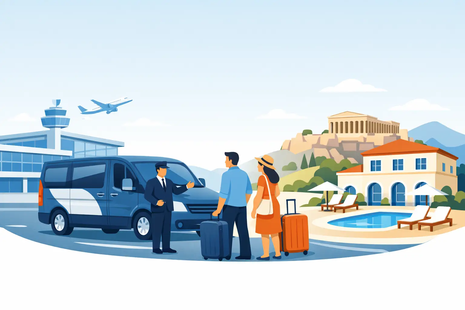 Athens Airport Transfer to Hotel Made Easy