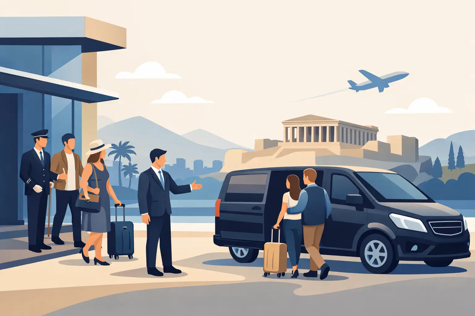 Athens Hotel Pickup Service Done Right