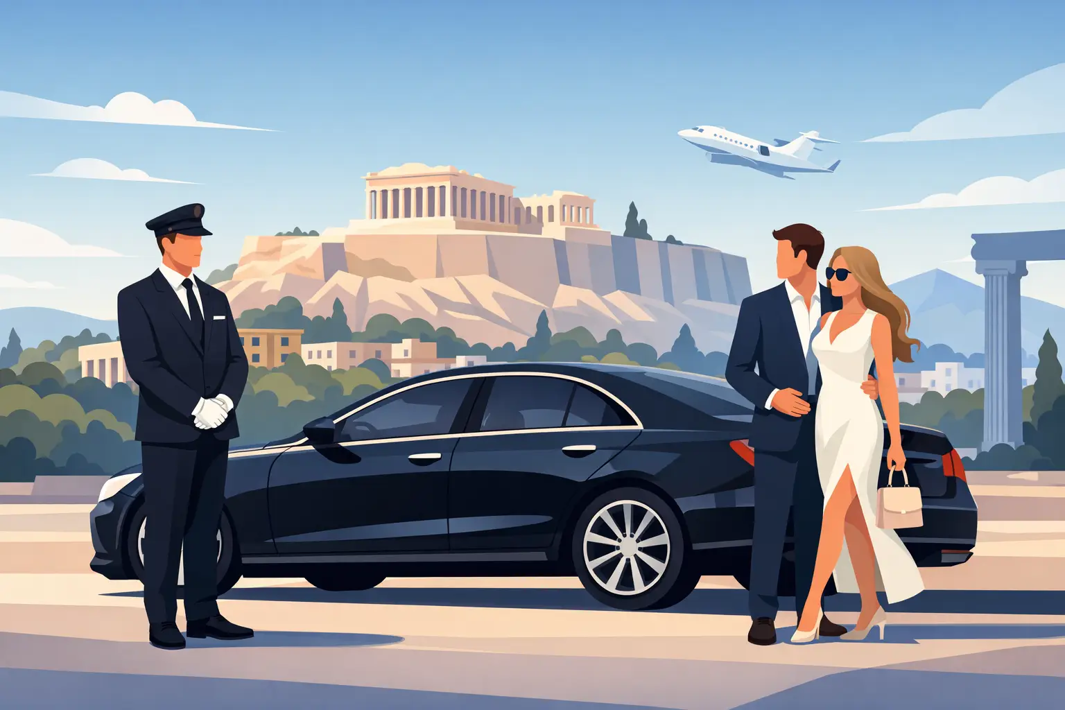 Chauffeur Service for VIP Travelers in Athens