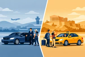 Private Transfer Versus Taxi Athens