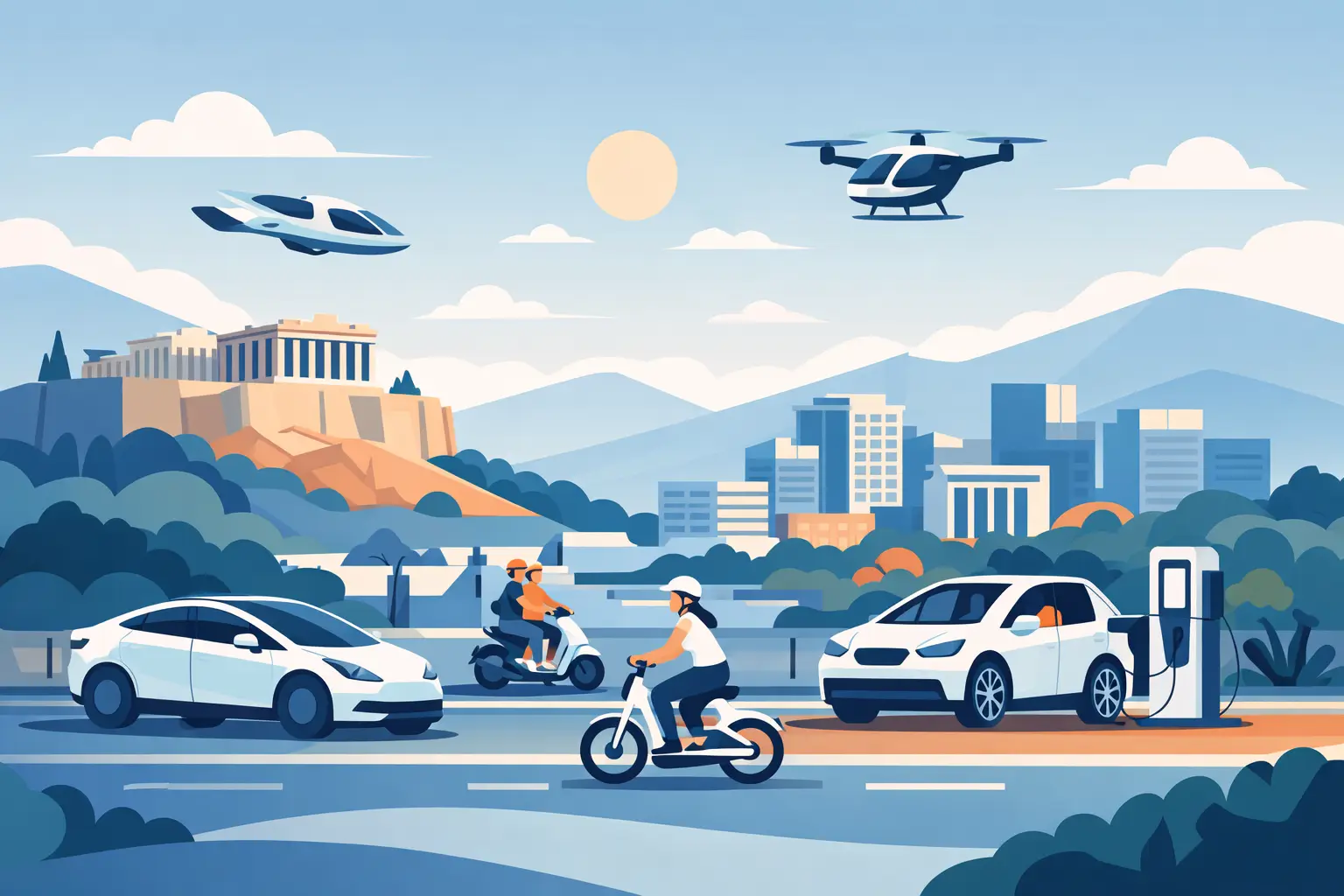 The Future of Private Mobility in Athens