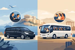 Minivan Transfer vs Minibus for Athens Groups
