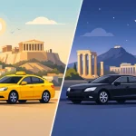 Taxi Versus Private Sedan: Which Suits Athens?