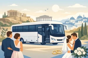 Wedding Guest Shuttle Planning for Athens Events