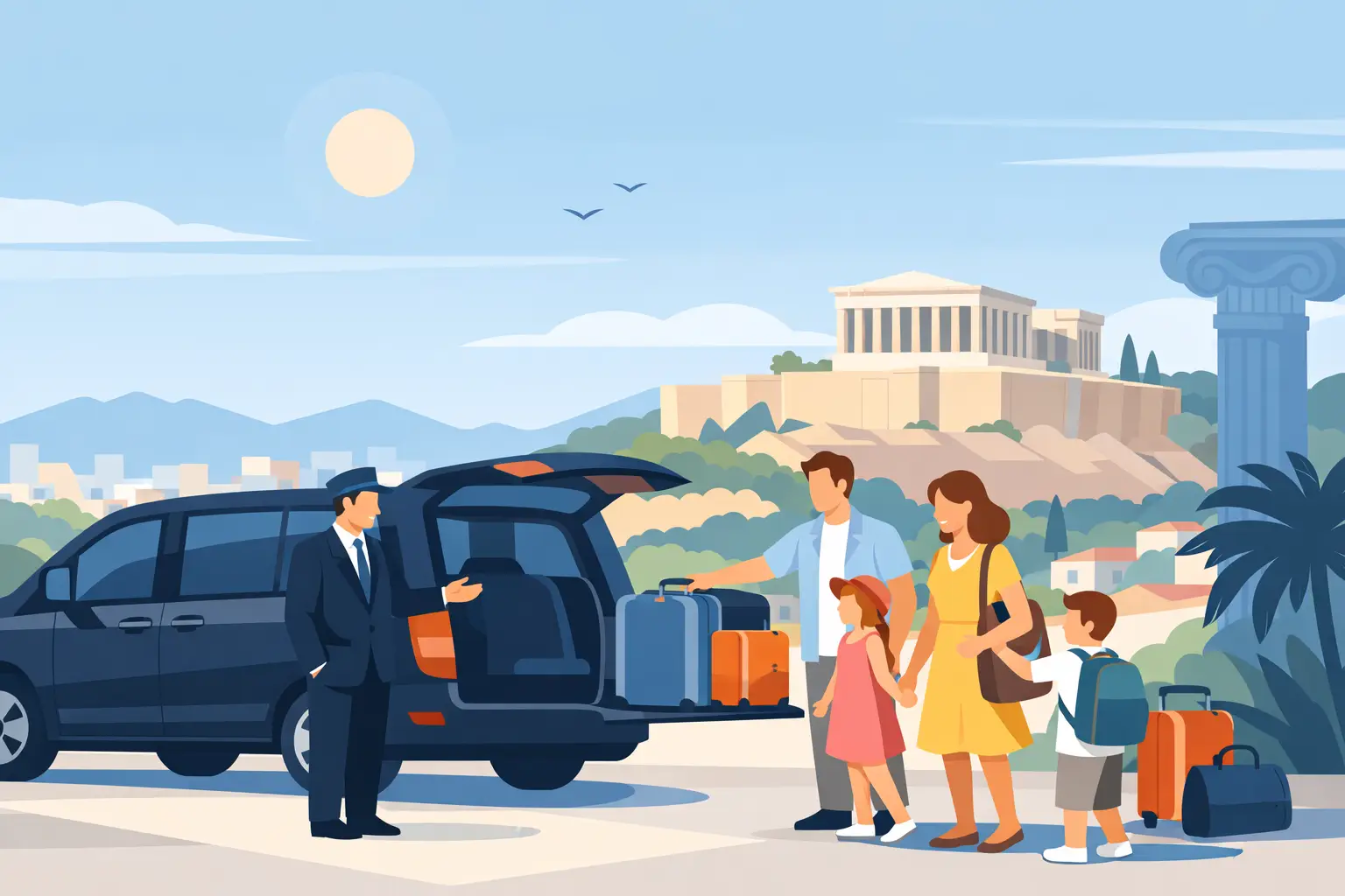 Why Private Transfer for Athens Families Works