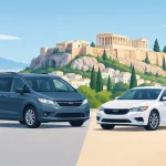 Minivan Versus Sedan Travel for Athens Trips