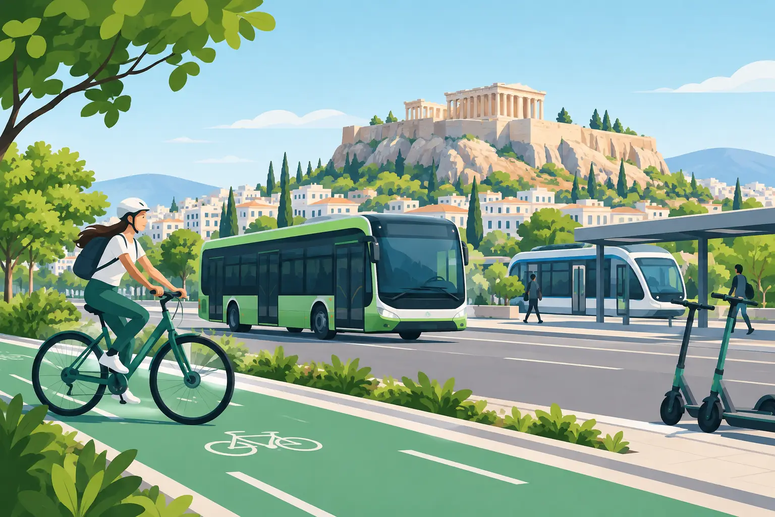 Sustainable Transport for Smarter Athens Travel