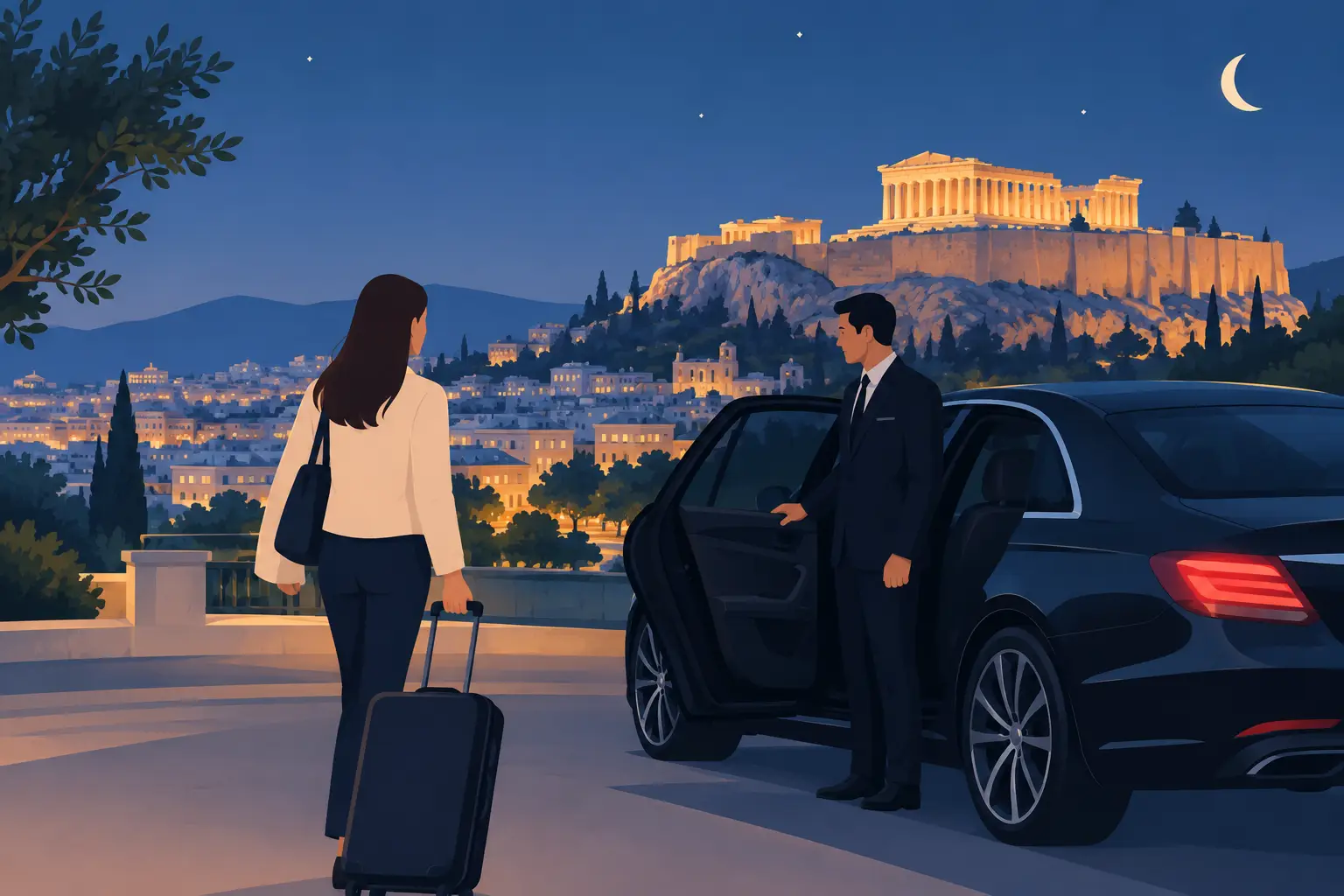 How to Arrange an Athens Night Transfer Safely